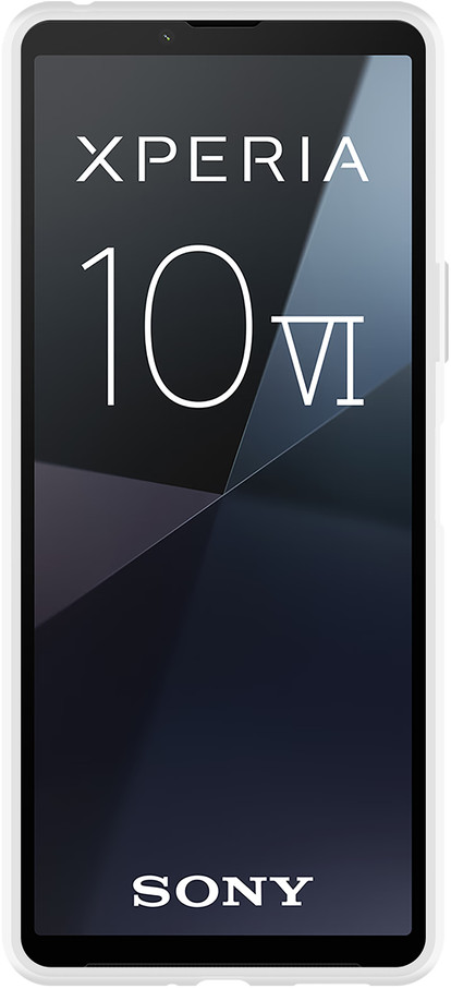 Just in Case Soft Design Sony Xperia 10 VI Back Cover Transparant voorkant
