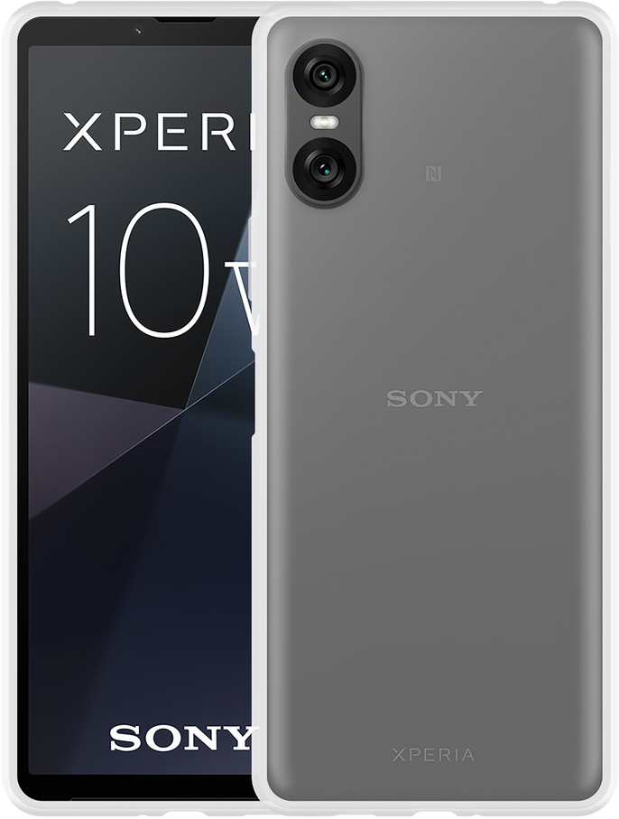 Just in Case Soft Design Sony Xperia 10 VI Back Cover Transparant visual leverancier