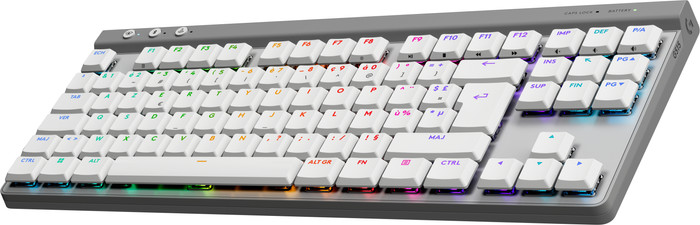 Logitech G515 TKL LIGHTSPEED Gaming Keyboard AZERTY White right side