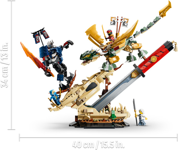 LEGO Ninjago Strijd bij het Drakenzwaard 71871 detail