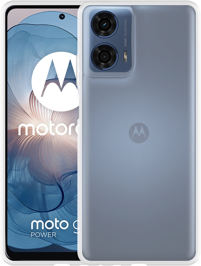 Just in Case Soft Design Moto G04/G04S/G24/G24 Power Back Cover Transparant visual leverancier