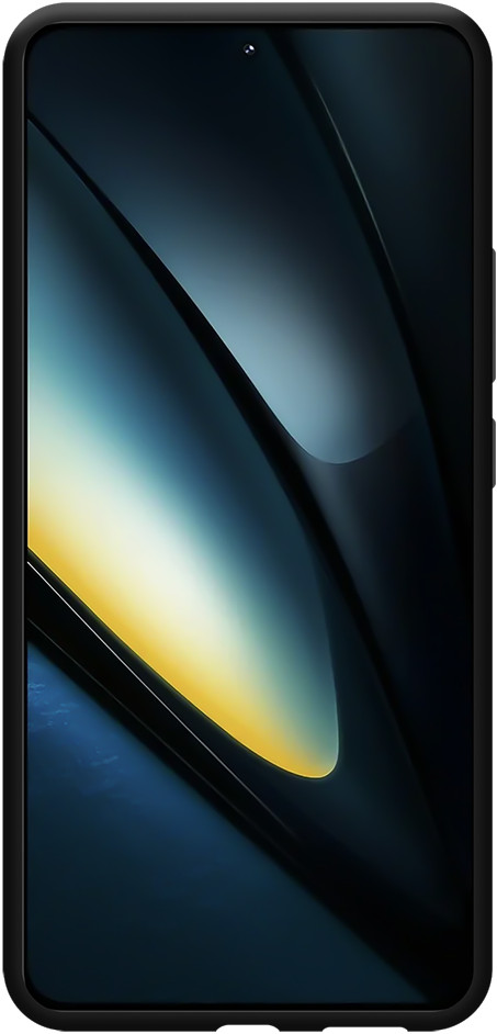 Just in Case Soft Design Xiaomi Poco F6 Pro Back Cover Noir avant