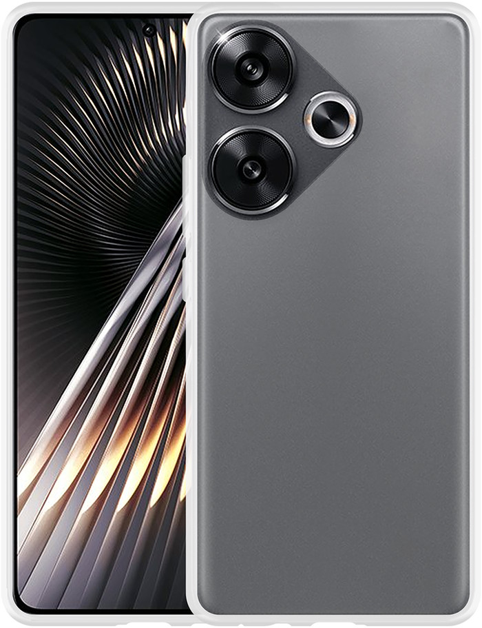 Just in Case Soft Design Xiaomi Poco F6 Back Cover Transparant visual leverancier