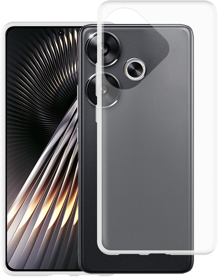 Just in Case Soft Design Xiaomi Poco F6 Back Cover Transparant visual leverancier