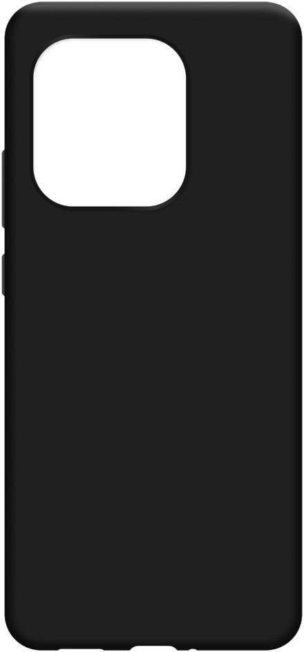 Just in Case Soft Design Motorola Edge 50 Ultra Back Cover Zwart achterkant
