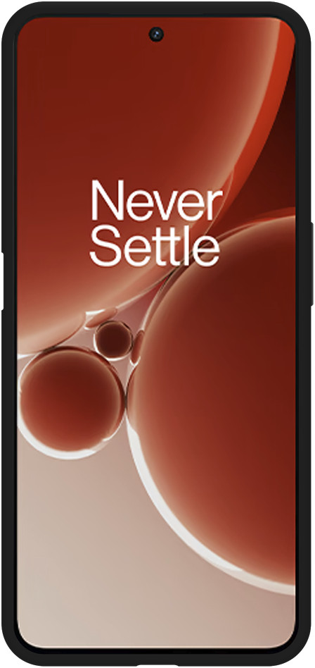 Just in Case Soft Design OnePlus Nord 3 5G Back Cover Black front