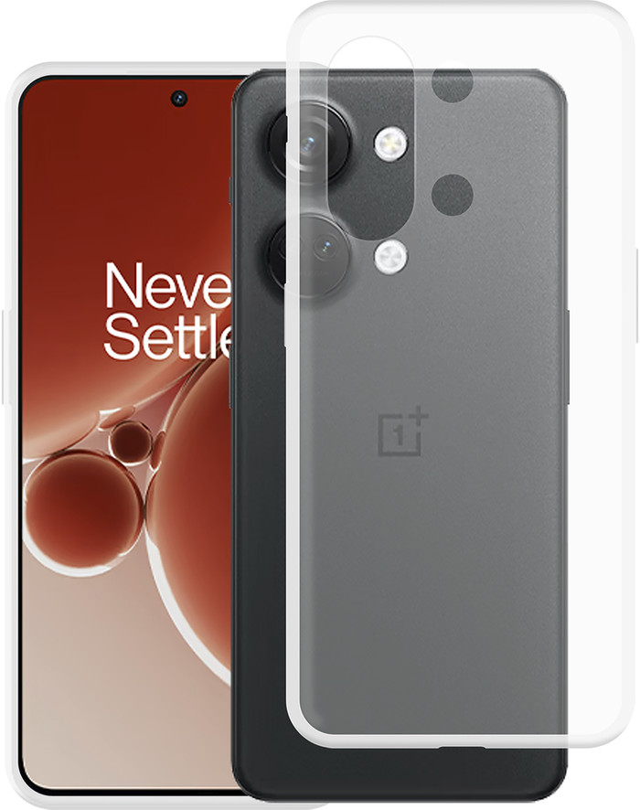 Just in Case Soft Design OnePlus Nord 3 5G Back Cover Transparent visual supplier