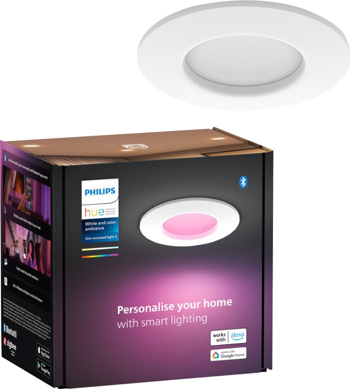 Philips Hue recessed spot light Slim - White and color - 90mm - white packaging