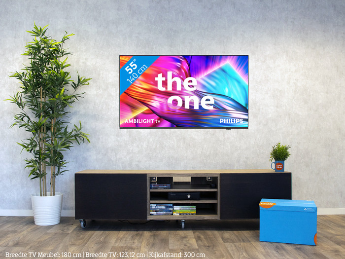 Philips The One 55PUS8909 - Ambilight (2024) visual Coolblue 1