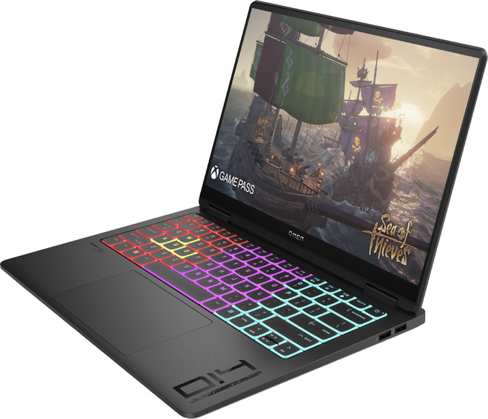 HP OMEN Transcend 14-fb0015nb OLED AZERTY right side