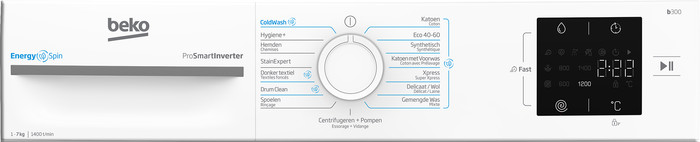 Beko BM3WFU37412CW EnergySpin detail