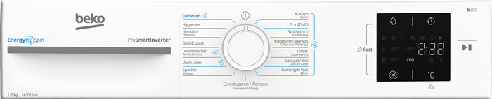 Beko BM3WFU39412CW EnergySpin detail
