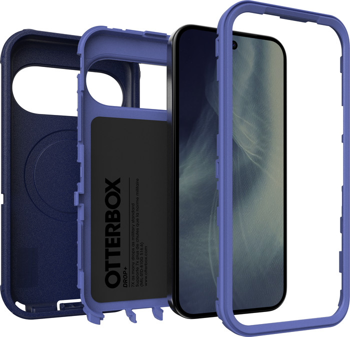 Otterbox Defender Pro Google Pixel 11 / 11 Pro Back Cover met Magneet Blauw detail