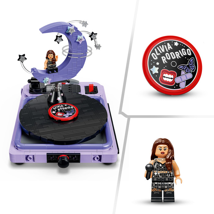 LEGO Editions Olivia Rodrigo's Concertmaan 43029 detail