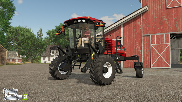 Farming Simulator 25 PC product in gebruik