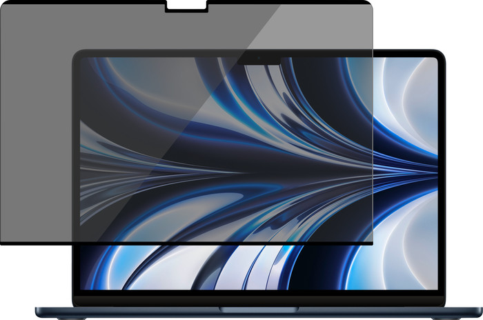 BlueBuilt Magnetische Privacy Screenprotector voor MacBook Air 13,6 inch M2/M3 Main Image