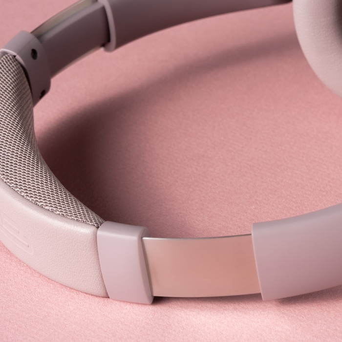 JBuds Lux ANC Rosa produkt in gebrauch