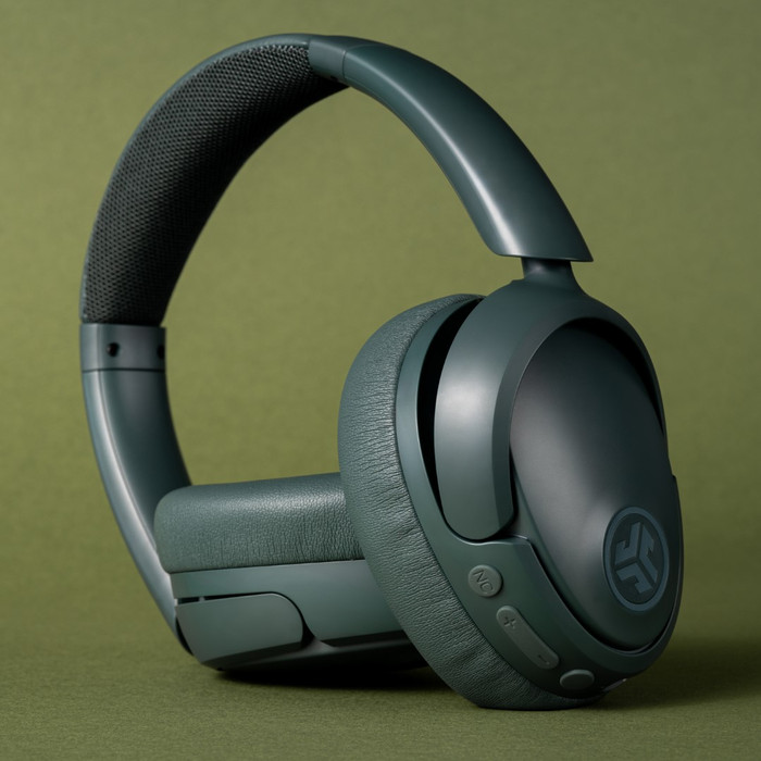 JBuds Lux ANC Grün produkt in gebrauch