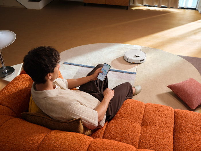 Roborock Qrevo 2 ProX White product in gebruik