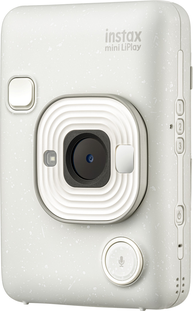 Fujifilm Instax Mini LiPlay Misty White rechte seite