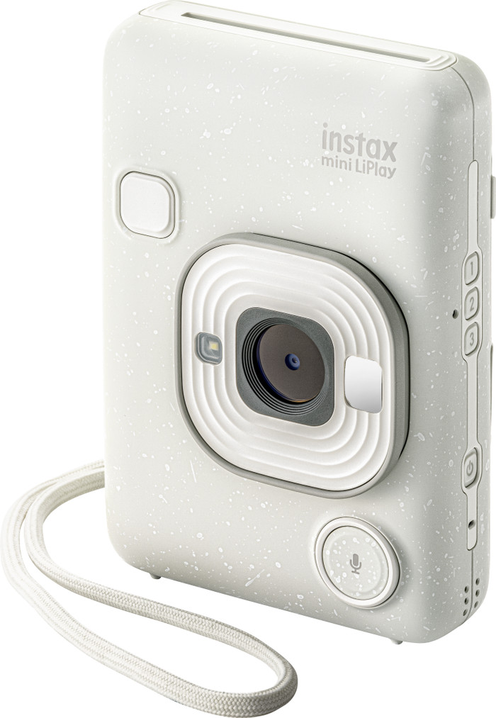 Fujifilm Instax Mini LiPlay Misty White linke seite