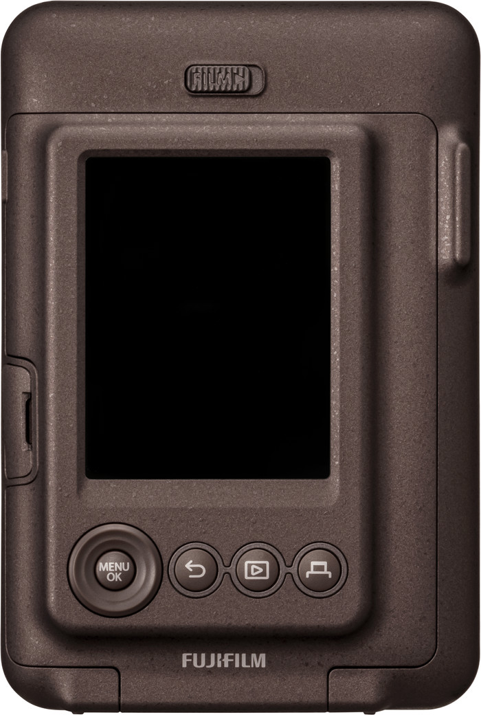 Fujifilm Instax Mini LiPlay Deep Bronze rückseite