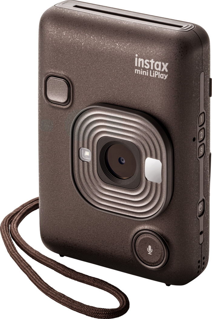 Fujifilm Instax Mini LiPlay Deep Bronze linke seite
