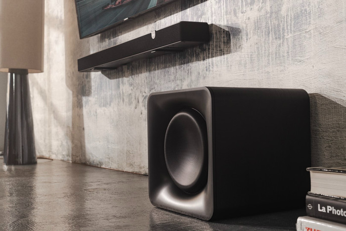 Klipsch Flexus Core 200 Black + Subwoofer + Rear Speakers product in use