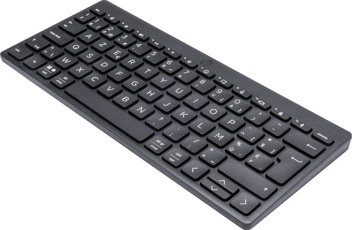 HP 350 Compact Draadloos Toetsenbord Zwart Azerty rechterkant
