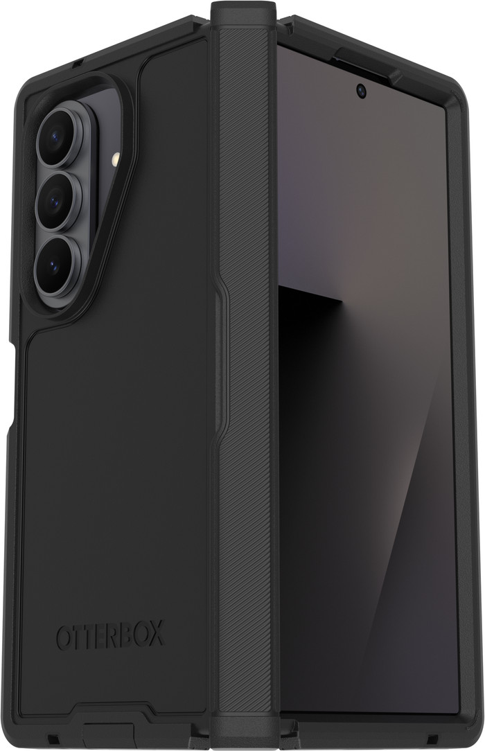 OtterBox Defender Samsung Galaxy Fold 7 Back Cover met Magneet Zwart samengesteld product