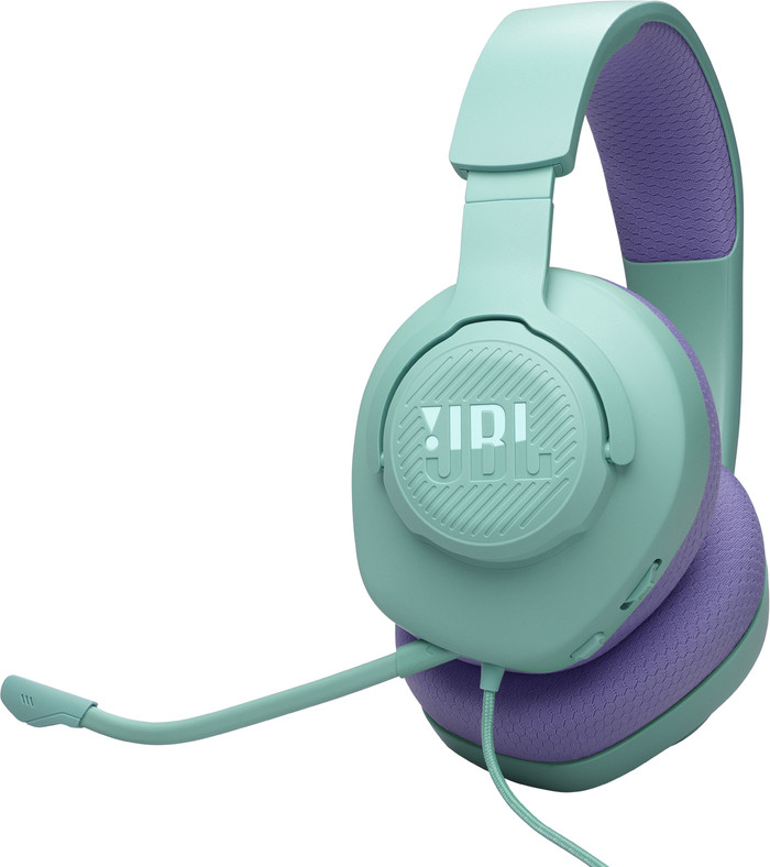 JBL Quantum 100M2 Blauw linkerkant