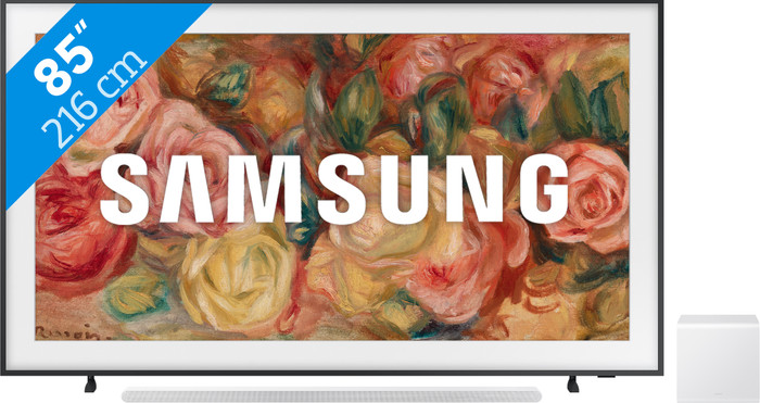 Samsung The Frame 85LS03D (2024) + Samsung HW-S801D Wit Main Image
