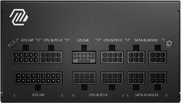 MSI MAG A850GL PCIE5 voorkant