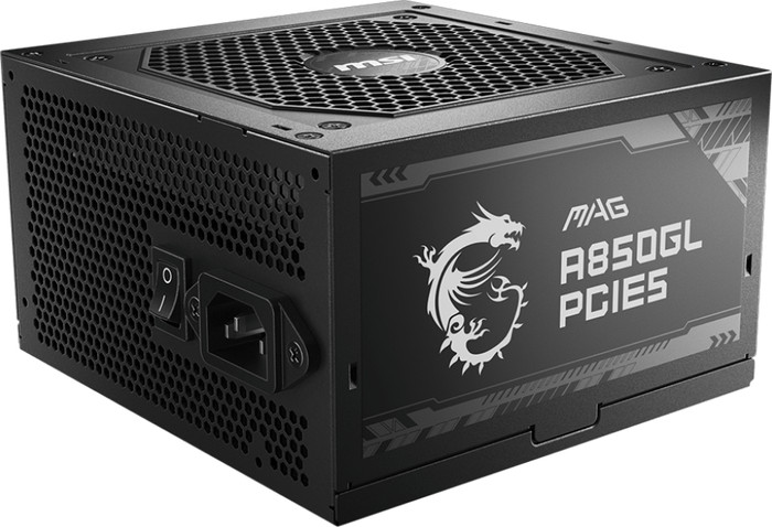 MSI MAG A850GL PCIE5 achterkant