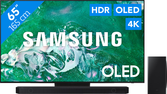 Samsung OLED 4K 65S90D (2024) + Soundbar Main Image