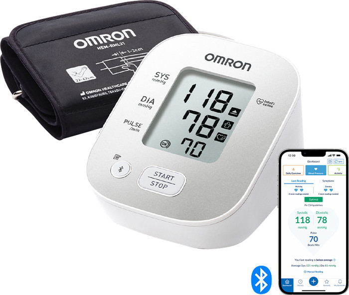 Omron X2 Smart+ product in use