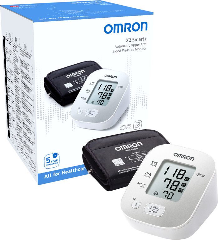 Omron X2 Smart+ packaging