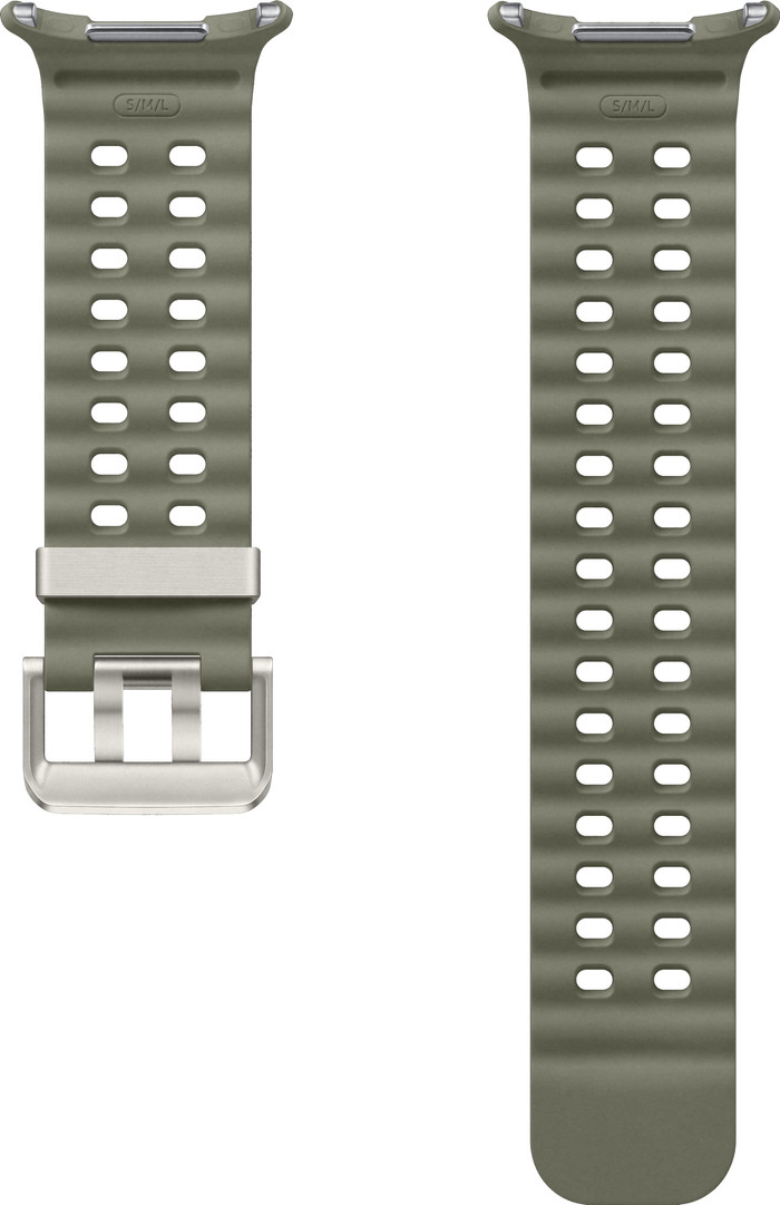 Samsung Watch Ultra Marine Horlogeband Groen achterkant