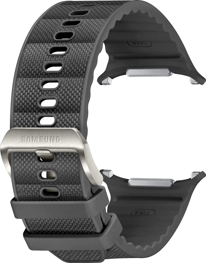 Samsung Watch Ultra Peakform Horlogeband Grijs detail