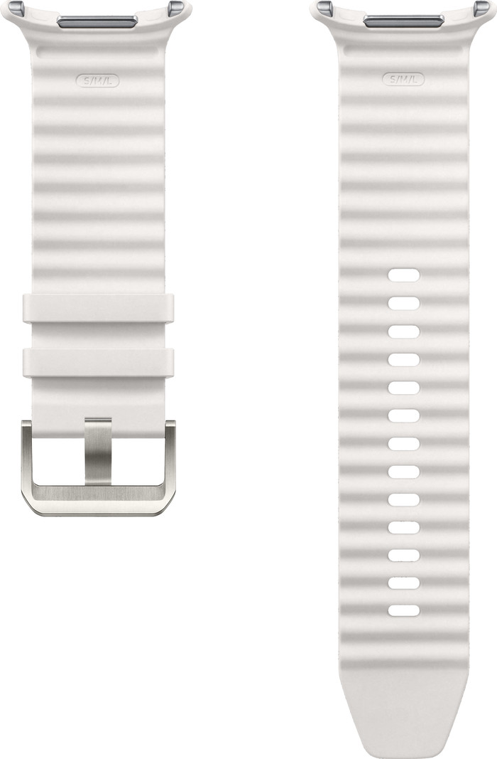 Samsung Watch Ultra Peakform Horlogeband Wit achterkant
