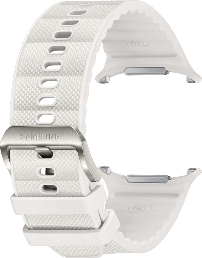 Samsung Watch Ultra Peakform Horlogeband Wit detail
