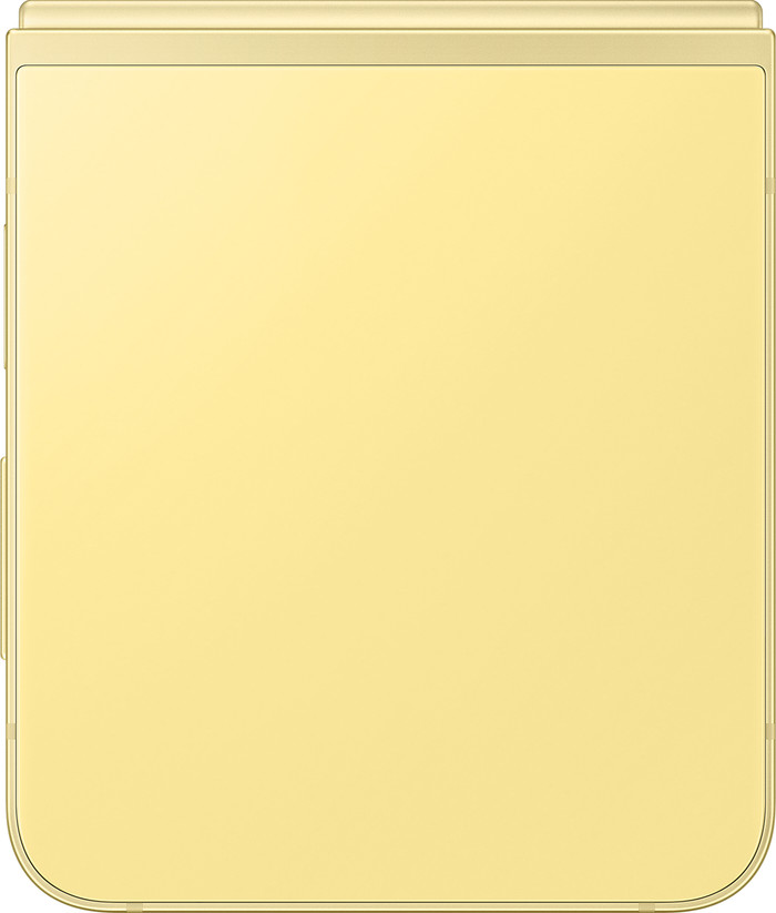 Samsung Galaxy Z Flip 6 256GB Yellow 5G + Samsung Galaxy Watch 7 Silver 44mm back