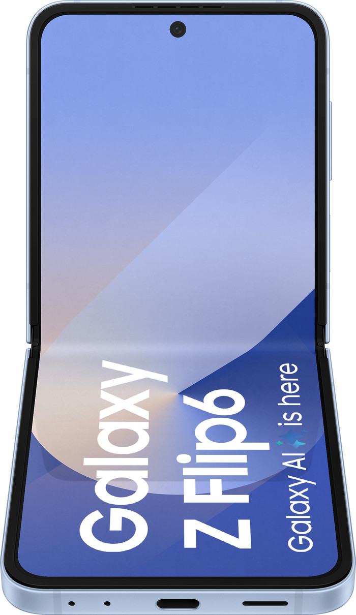 Samsung Galaxy Z Flip 6 256GB Blauw 5G onderkant