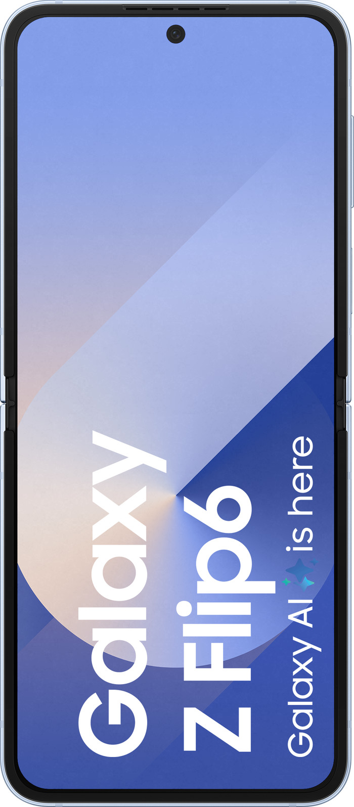 Samsung Galaxy Z Flip 6 256GB Blauw 5G voorkant