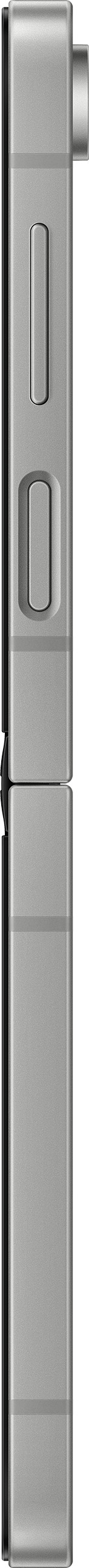 Samsung Galaxy Z Flip 6 256GB Silver 5G + Samsung Galaxy Watch 7 Silver 44mm right side