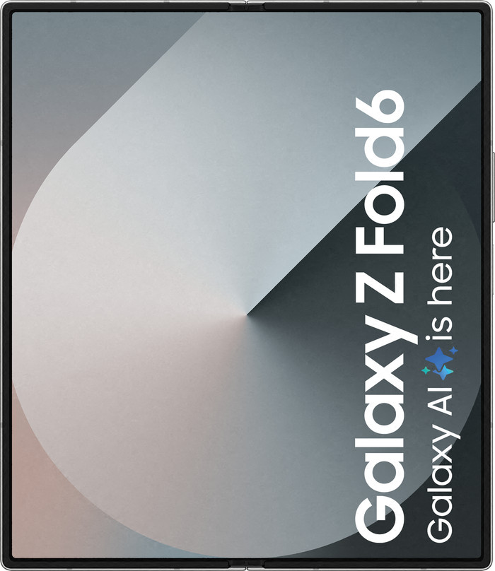 Samsung Galaxy Z Fold 6 256GB Zilver 5G + Accessoirepakket voorkant