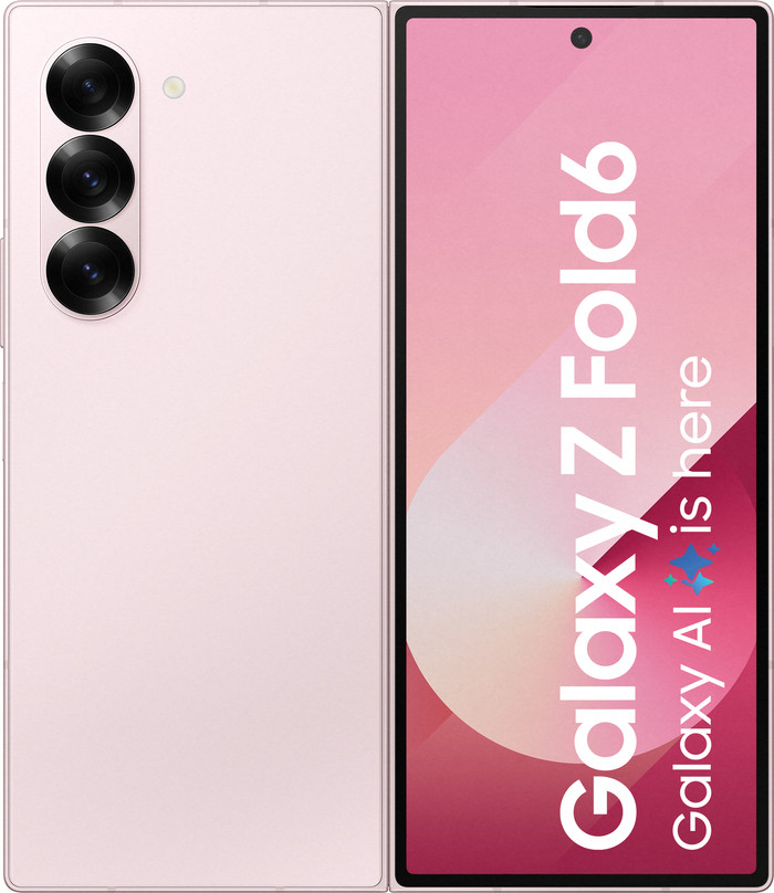 Samsung Galaxy Z Fold 6 256GB Roze 5G achterkant
