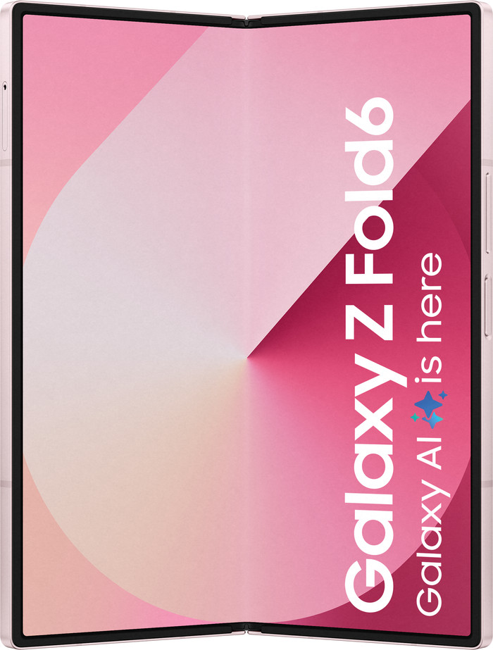 Samsung Galaxy Z Fold 6 256GB Roze 5G voorkant