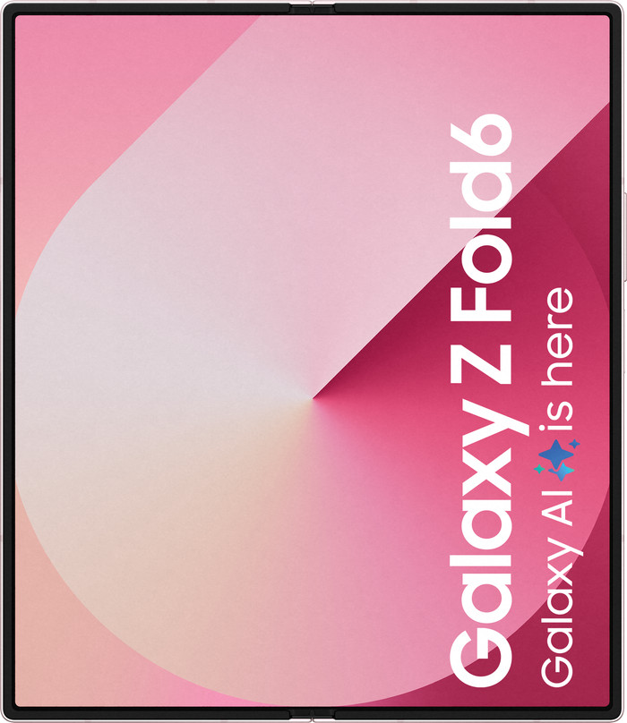 Samsung Galaxy Z Fold 6 256GB Roze 5G voorkant