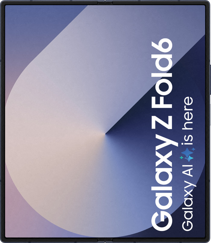 Samsung Galaxy Z Fold 6 512GB Blauw 5G voorkant